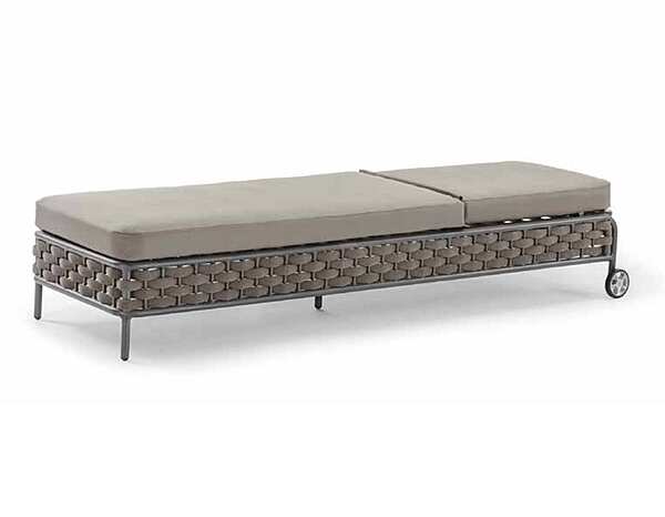 Шезлонг из металла и водонепроницаемой резины ARREX 1823/12 фабрика ARREX из Италии. Фото №2