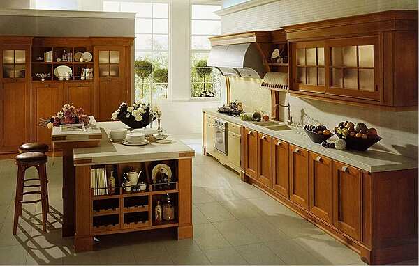Кухня ASTER CUCINE PALLADIO-1 фабрика Aster Cucine из Италии. Фото №1