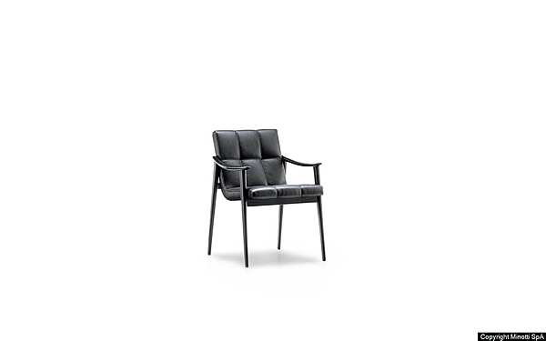 Кресло MINOTTI Fynn фабрика Minotti из Италии. Фото №4