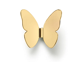 Настенный вешалка для одежды из латуни GHIDINI1961 BUTTERFLY RH503PB102 Настенный вешалка для одежды из латуни GHIDINI1961 BUTTERFLY RH503PB102 фабрика GHIDINI1961 из Италии