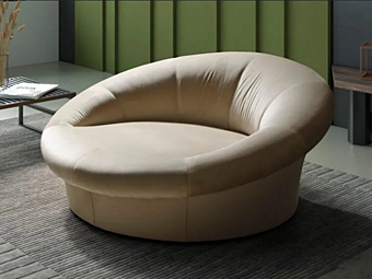 Кресло с бархатной обивкой MitoHome Cassiopea