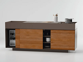Кухня на открытом воздухе из алюминия KETTAL  Outdoor Kitchen KS5702100 фабрика KETTAL из Италии