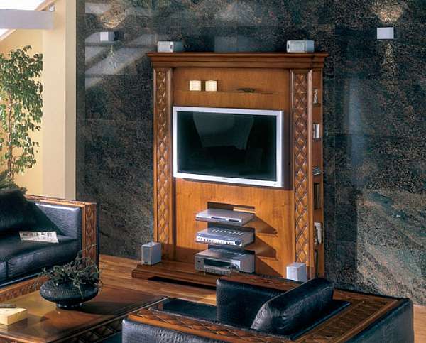 Стойка для TV-HI-FI BAKOKKO Art. 1034V2 фабрика BAKOKKO из Италии. Фото №1