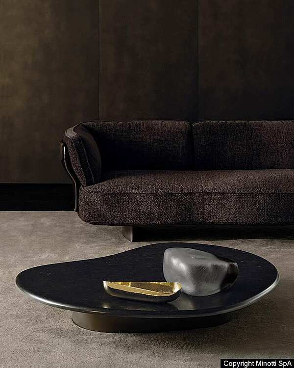 Журнальный стол  MINOTTI Bézier Coffee Table  фабрика Minotti из Италии. Фото №3