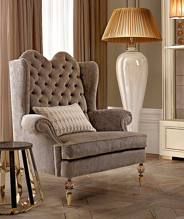 Кресло DOLFI 6901 ADELAIDE ELEGANCE ADELAIDE ELEGANCE фабрика DOLFI из Италии. Фото №2