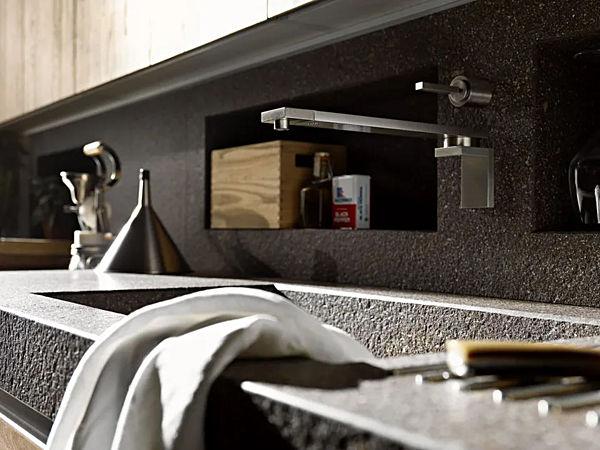 Кухня с фасадами из ели VALCUCINE  Artematica Tactil фабрика VALCUCINE из Италии. Фото №5