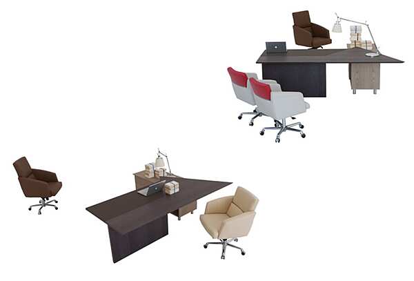 Письменный стол IL LOFT Ufficio ACCADEMIA AC70 фабрика IL LOFT из Италии. Фото №3