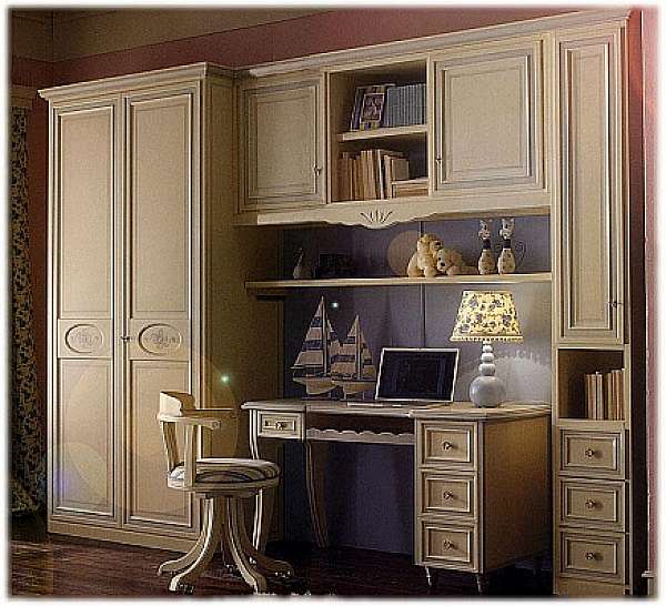 Итальянская стенка EBANISTERIA BACCI COMPOSITION N.3 фабрика EBANISTERIA BACCI из Италии. Фото №1