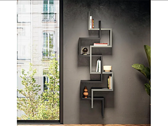 Подвешенная деревянная книжная полка LAGO Lagolinea 2634 2634 фабрика LAGO из Италии