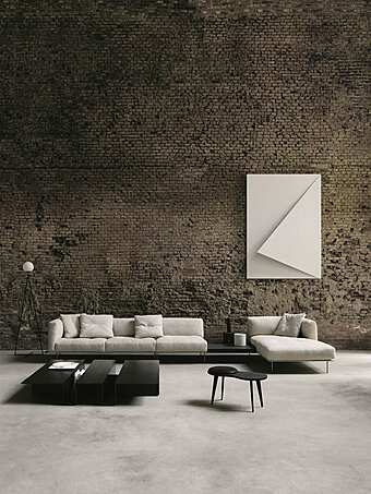 Диван LIVING DIVANI ROD SYSTEM RODT272 - Complete+RODV086+RODS100 - Complete фабрика Living Divani из Италии