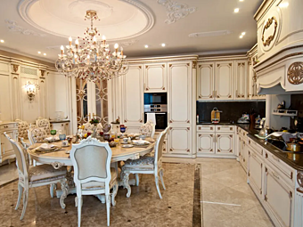 Кухня с ручками из МДФ Martini Interiors Sogno Cucina Chelyabinsk фабрика MARTINI INTERIORS из Италии