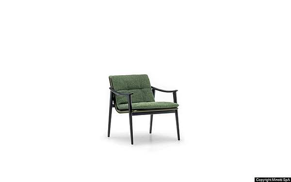 Кресло MINOTTI Fynn фабрика Minotti из Италии. Фото №12