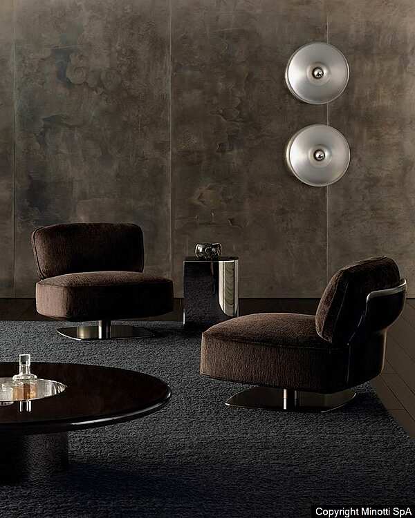 Кресло MINOTTI Saki nendo фабрика Minotti из Италии. Фото №6