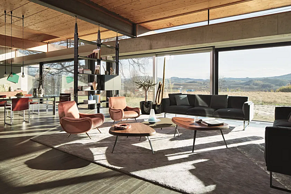 Деревянный кофейный столик CASSINA 527 Mexique фабрика CASSINA из Италии. Фото №5