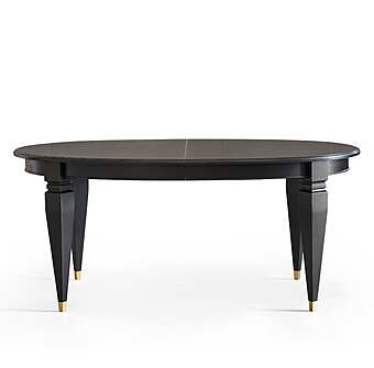 Стол раскладной из массива дерева с хромированной отделкой DECORA ( LCI STILE) P0117 фабрика DECORA ( LCI STILE) из Италии