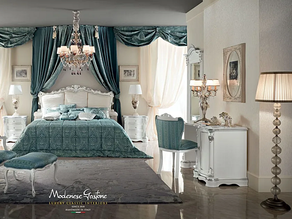 Обитый тканевый стул MODENESE GASTONE 13519 фабрика MODENESE GASTONE из Италии. Фото №5