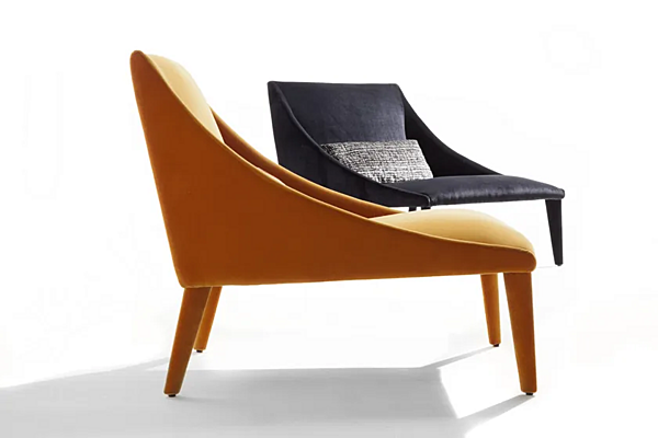 Кресло с тканевой обивкой ERBA ITALIA Petalo фабрика ERBA ITALIA из Италии. Фото №1