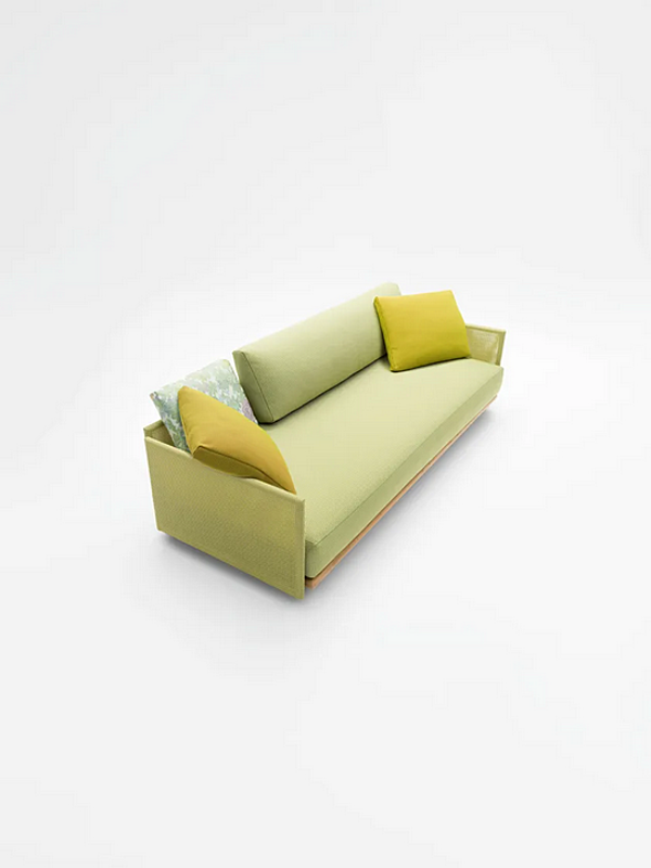 Секционный диван с мягкой спинкой из ткани PAOLA LENTI Harbour B178BS+B178DA+B178BD фабрика PAOLA LENTI из Италии. Фото №12