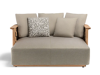 Кресло с подлокотниками из алюминия Molteni & C  Palinfrasca фабрика Molteni & C.(+VITRA) из Италии