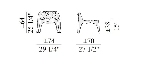 Кресло из поликарбоната с подлокотниками Edra  Veronica фабрика EDRA из Италии. Фото №9