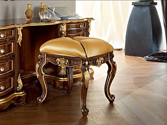 Пуф из ткани с мягкой спинкой MODENESE GASTONE 13526 фабрика MODENESE GASTONE из Италии