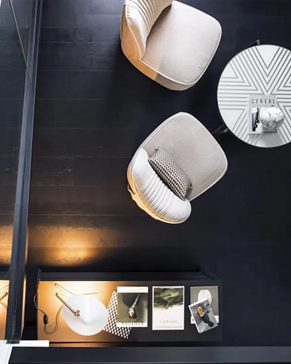 Кресло с обивкой из ткани Giulia T Softhouse фабрика SOFTHOUSE из Италии. Фото №5