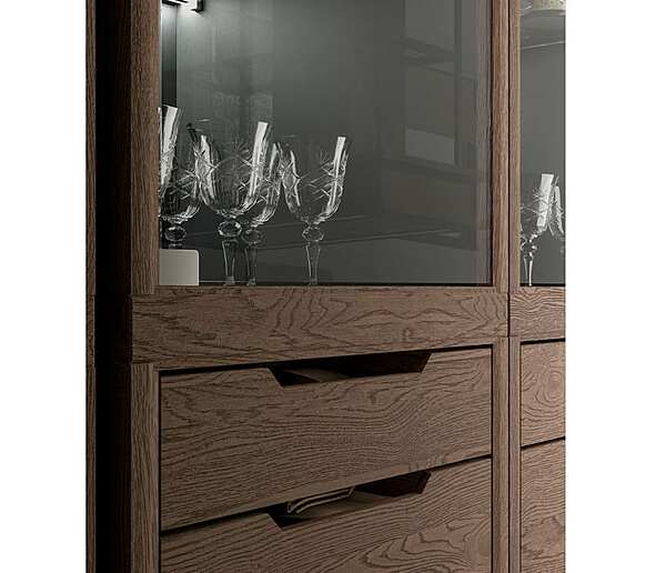 Кухня с островом из дерева LUBE CUCINE Flavour 11 фабрика LUBE CUCINE из Италии. Фото №6