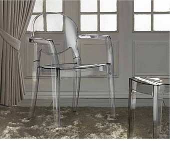 Кресло из металла и поликарбоната ARREX A033/2