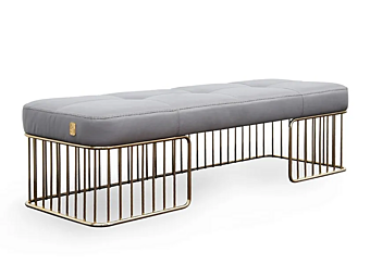 Обитая кожаная скамья FORMITALIA Charleston фабрика FORMITALIA из Италии