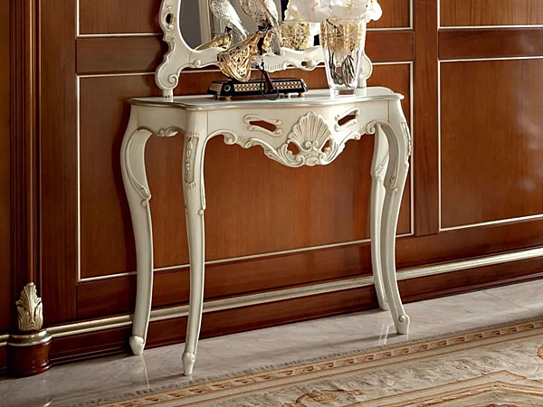 Прямоугольный консольный стол из дерева MODENESE GASTONE 13642 фабрика MODENESE GASTONE из Италии. Фото №1