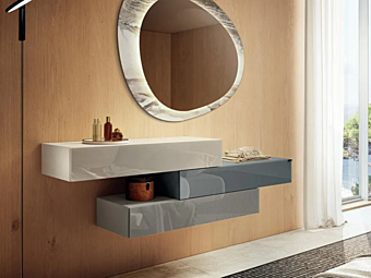 Комод из дерева с 6 ящиками LAGO 36E8 0663 0663 Комод из дерева с 6 ящиками LAGO 36E8 0663 0663 фабрика LAGO из Италии