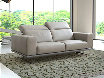 Диван с подголовником из ткани MitoHome Positano