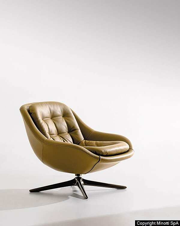 Кресло MINOTTI Kendall фабрика Minotti из Италии. Фото №3
