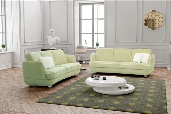 Диван из бархата с съемным чехлом MitoHome Loto фабрика MitoHome из Италии. Фото №2