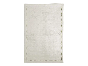 Прямоугольный шелковый ковер однотонный с вышивкой GIORGETTI STITCH фабрика GIORGETTI из Италии