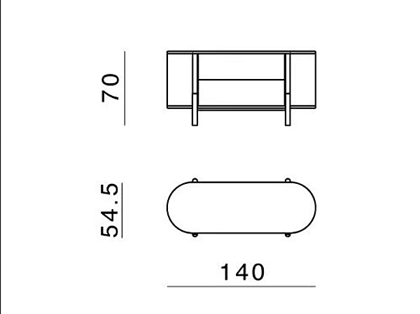 Комод из дуба GHIDINI1961 Tarantino LB305BB101 фабрика GHIDINI1961 из Италии. Фото №10