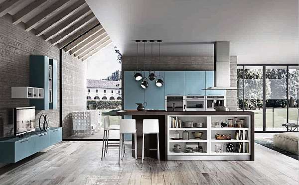 Кухня HOME CUCINE color matt_13 фабрика HOME CUCINE из Италии. Фото №3