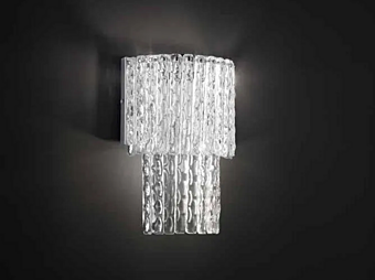Кристальная настенная лампа CASCADE A3 Euroluce Lampadari фабрика EUROLUCE LAMPADARi из Италии