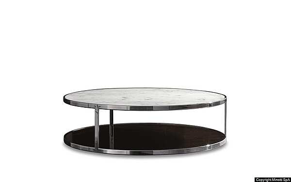 Журнальный стол MINOTTI Huber  фабрика Minotti из Италии. Фото №1