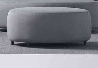 Пуф из металла и уличной ткани ARREX 1824/8