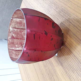 Подсвечник-ваза BURGUNDY S Подсвечник-ваза BURGUNDY S фабрика GILDE из Италии