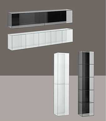 Полка из алюминия и стекла Duomo Design BLOOM Полка из алюминия и стекла Duomo Design BLOOM фабрика Duomo Design из Италии