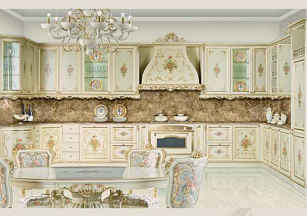 Кухня из массива дерева FRATELLI RADICE 268 фабрика FRATELLI RADICE из Италии. Фото №1