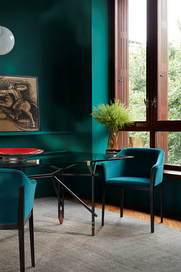 Ваза из blown glass кораллового цвета CASSINA 08821, 08823 фабрика CASSINA из Италии. Фото №14