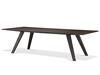 Прямоугольный деревянный обеденный стол из дерева локуст GHIDINI1961 SG103XX114