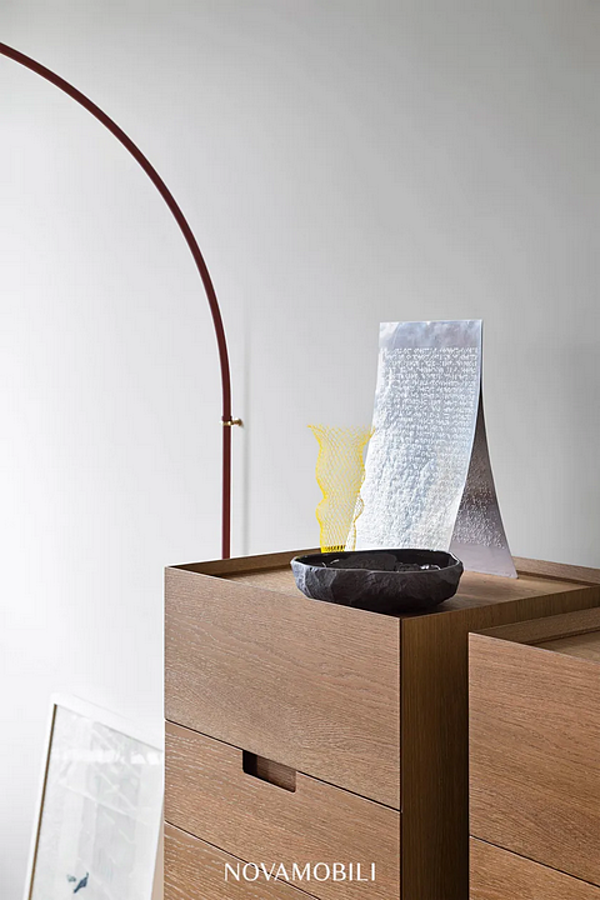 Комод из дерева NOVAMOBILI Quarantacinque  фабрика NOVAMOBILI из Италии. Фото №3