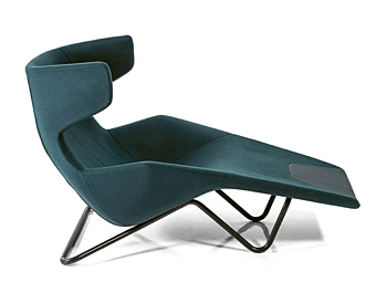 Шезлонг из ткани с мягкой спинкой MOROSO Take a Line for a Walk 036 Шезлонг из ткани с мягкой спинкой MOROSO Take a Line for a Walk 036 фабрика Moroso из Италии