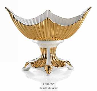 Ваза LORENZON Gem L.970/BO фабрика LORENZON (F.LLI LORENZON) из Италии