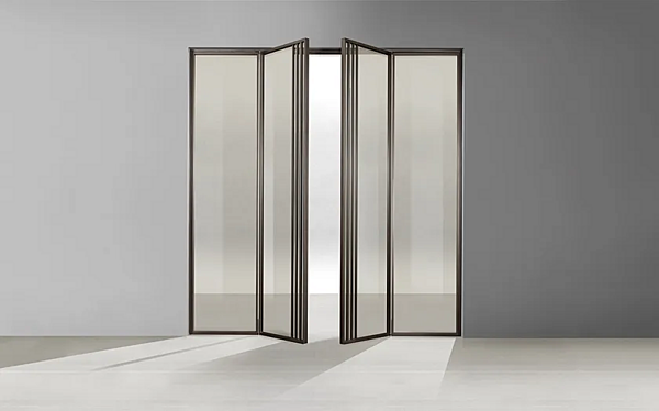 Дверь с hinged стеклом и алюминием BARAUSSE i30 фабрика BARAUSSE из Италии. Фото №5