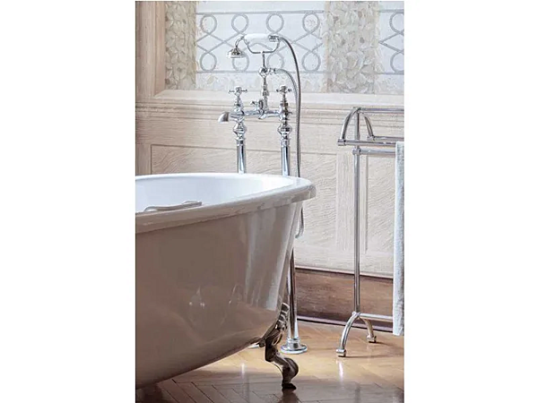 Напольная ванна с ручным душем в антикварном стиле Gentry Home фабрика Gentry Home из Италии. Фото №6